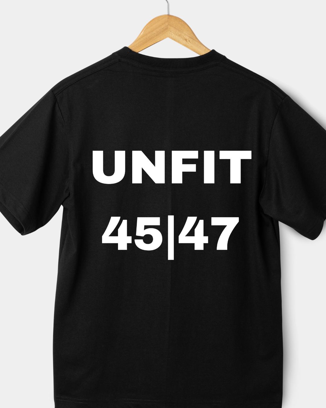 Short Sleeve 45|47 Black Tee
