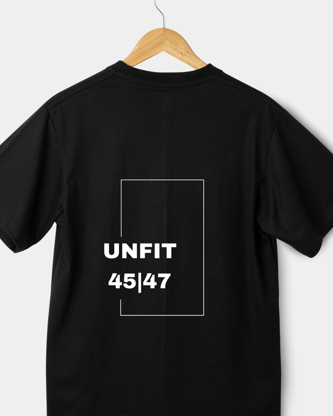 Short Sleeve Box 45|47 Black Tee